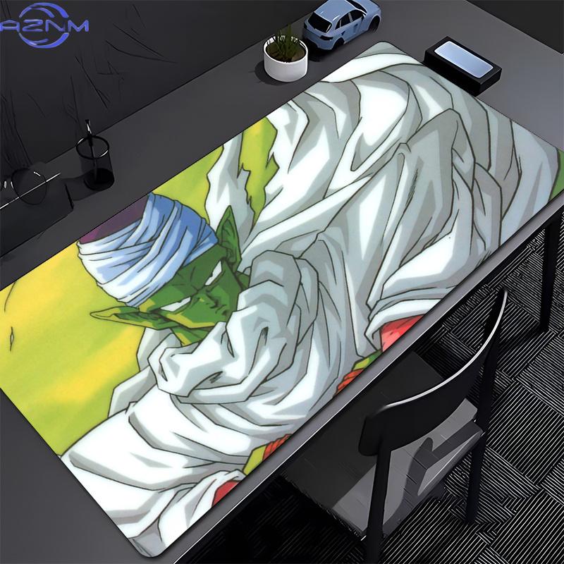 Dragon Ball Piccolo Mouse Pad big Computer Office Game Table Mats Anti-slip Gaming Keyboard coaster Long Desk Pads game Mousepad
