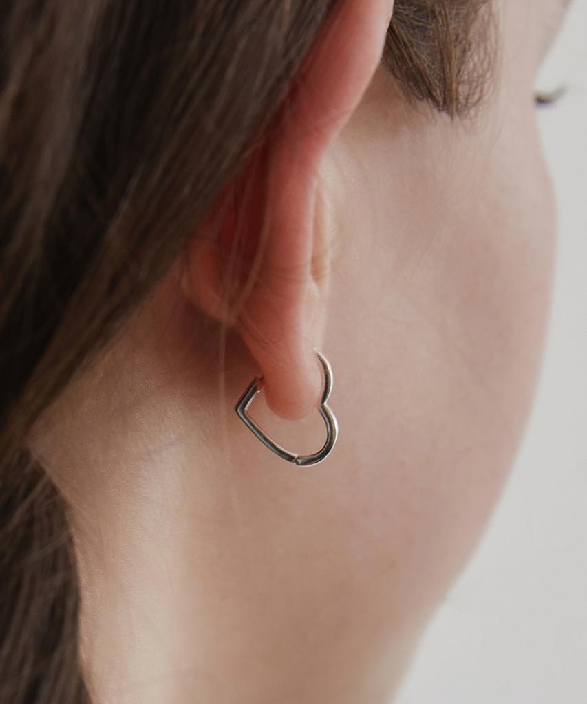 Tatiana (Silver 925) Love It Hoop Earrings Ec1981