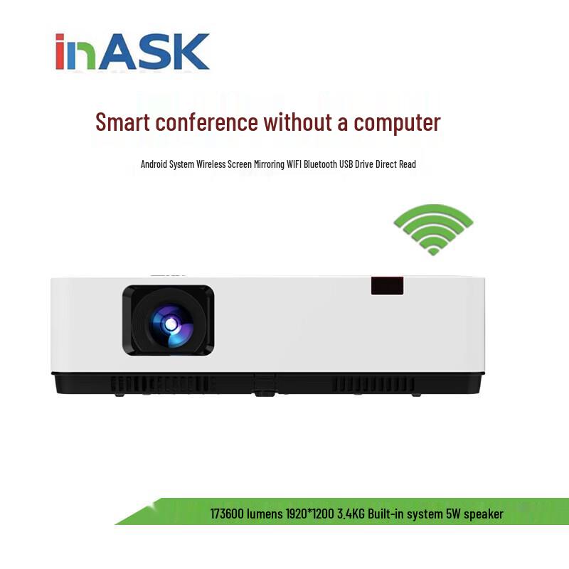 

InASK Yingshi i7 WUXGA Smart Android Projector (CN version)