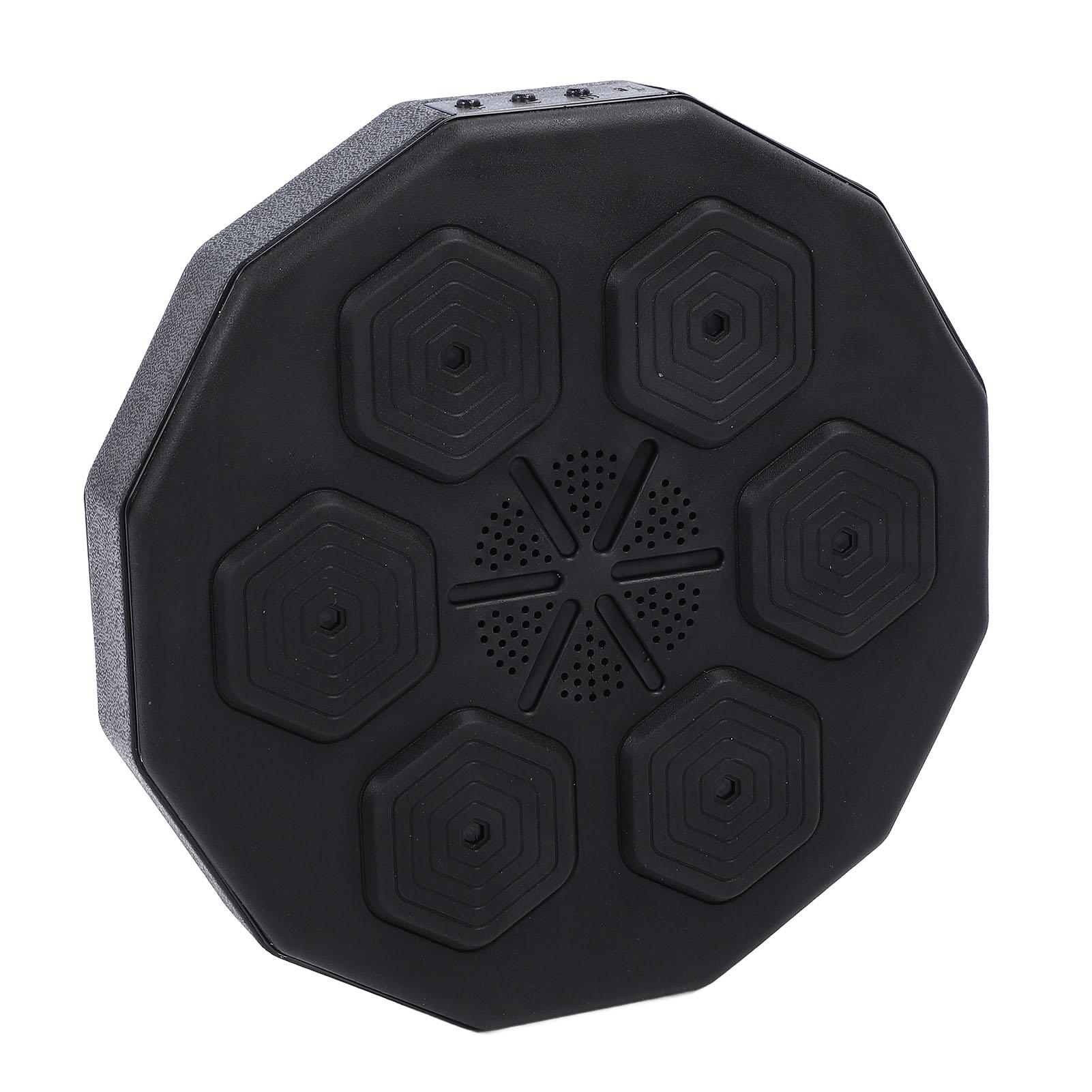 

Bluetooth Electronic Music Boxing Machine PU 2000mAh Adjusting Punch Speed Wall Mounted Boxing Trainer for Exercise