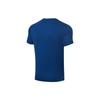 Li Ning Badminton Collection T Shirts Unisex Navy Crew Neck Moderate Straight Fit AHST347-4
