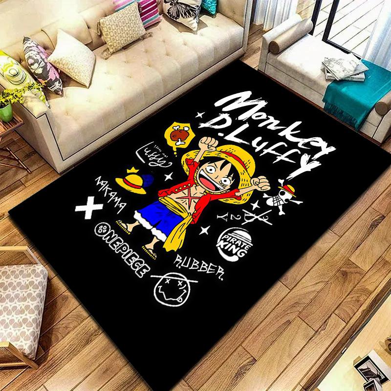 One Piece Anime Carpet Rug For Living Room Bedroom Home Sofa Decoration,kids Play Nonslip Floor Mat