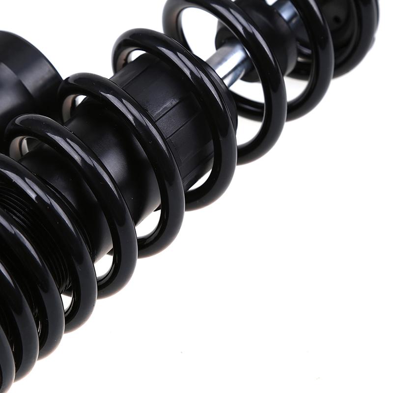 1pair 350mm Round Hole Motorcycle Rear Suspension Shock Absorber Spring Adjustable Shock Absorbers Universal Fit for Most Motorcycles