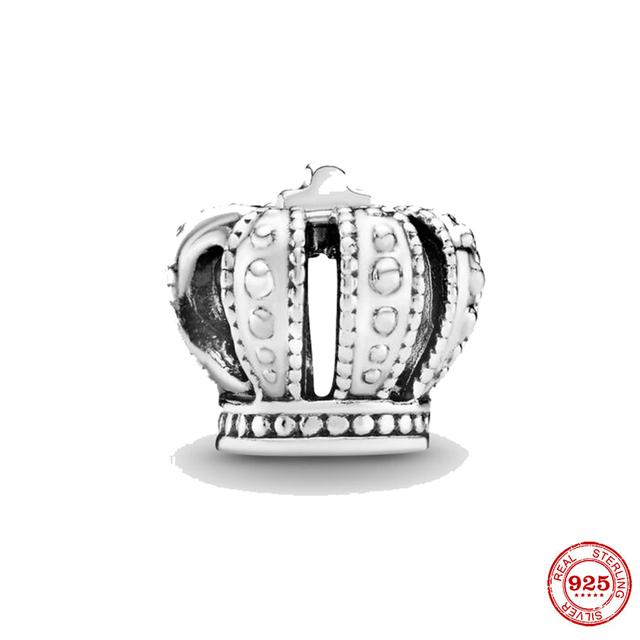 Infinity Mom Love Heart Crown Life Tree Charm Bead Fit Original Fashion Charms Silver 925 Bracelet Women Jewelry