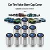 4Pcs Car Wheel Tire Valve Caps Covers Auto Accessories For Subaru XV Impreza Legacy Forester Outback Tribeca Crosstrek BRZ 2006 EE1