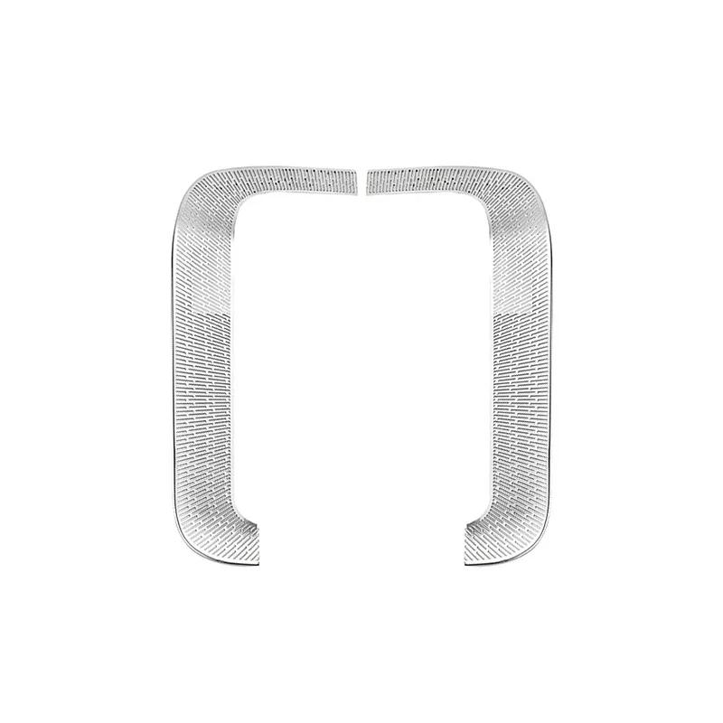 Car Front Reading Lamp Light Panel Frame Trim For Mercedes Benz E Class W214 2024 Interior Accessories Stainless Steel Stickers