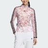 Adidas X Shuting Qiu Designer Collaboration Mesh Sleeve Floral Print Tee Women Tops White IM8443