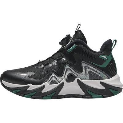 Kids Outdoor Series Trendy Non-Slip Durable Cotton Shoes Kids Shoes Black Green 312446917-3