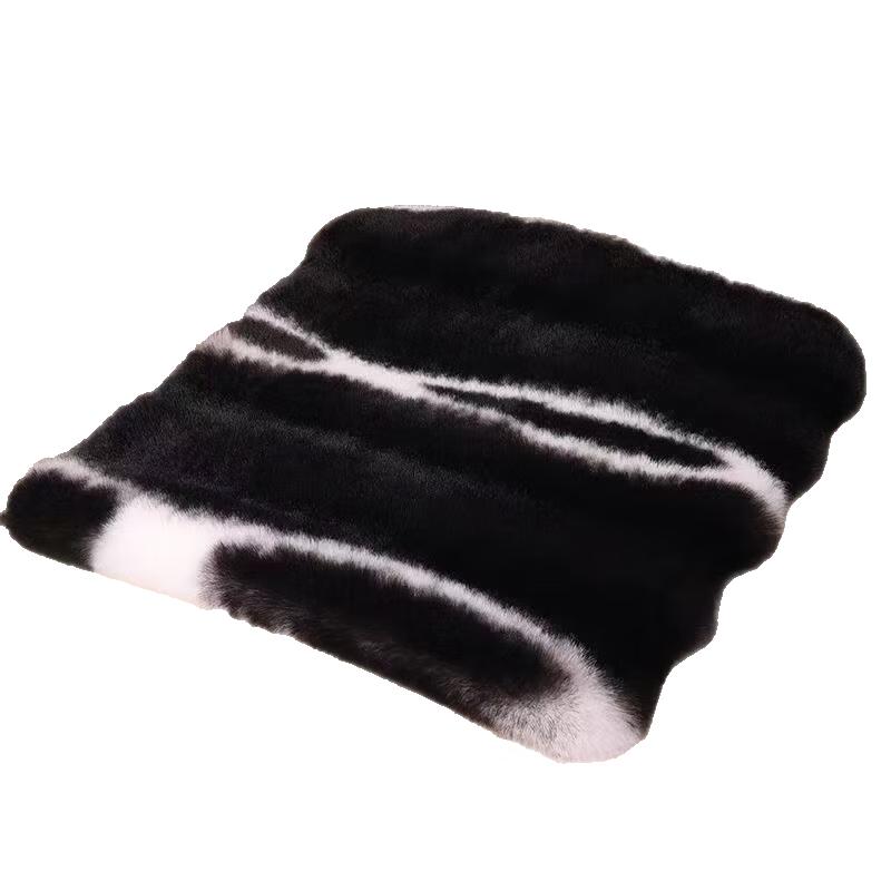 Weiyu Thickened Rabbit Velvet Car Seat Cushion Small Single Seat