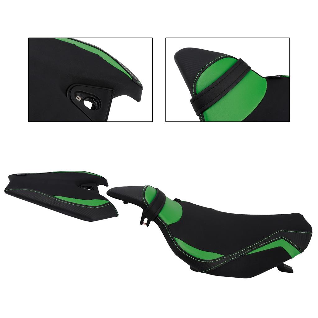 Front&Rear Raider Passenger Cushion Kit Green1 For Kawasaki Z1000 2014-2025 2024