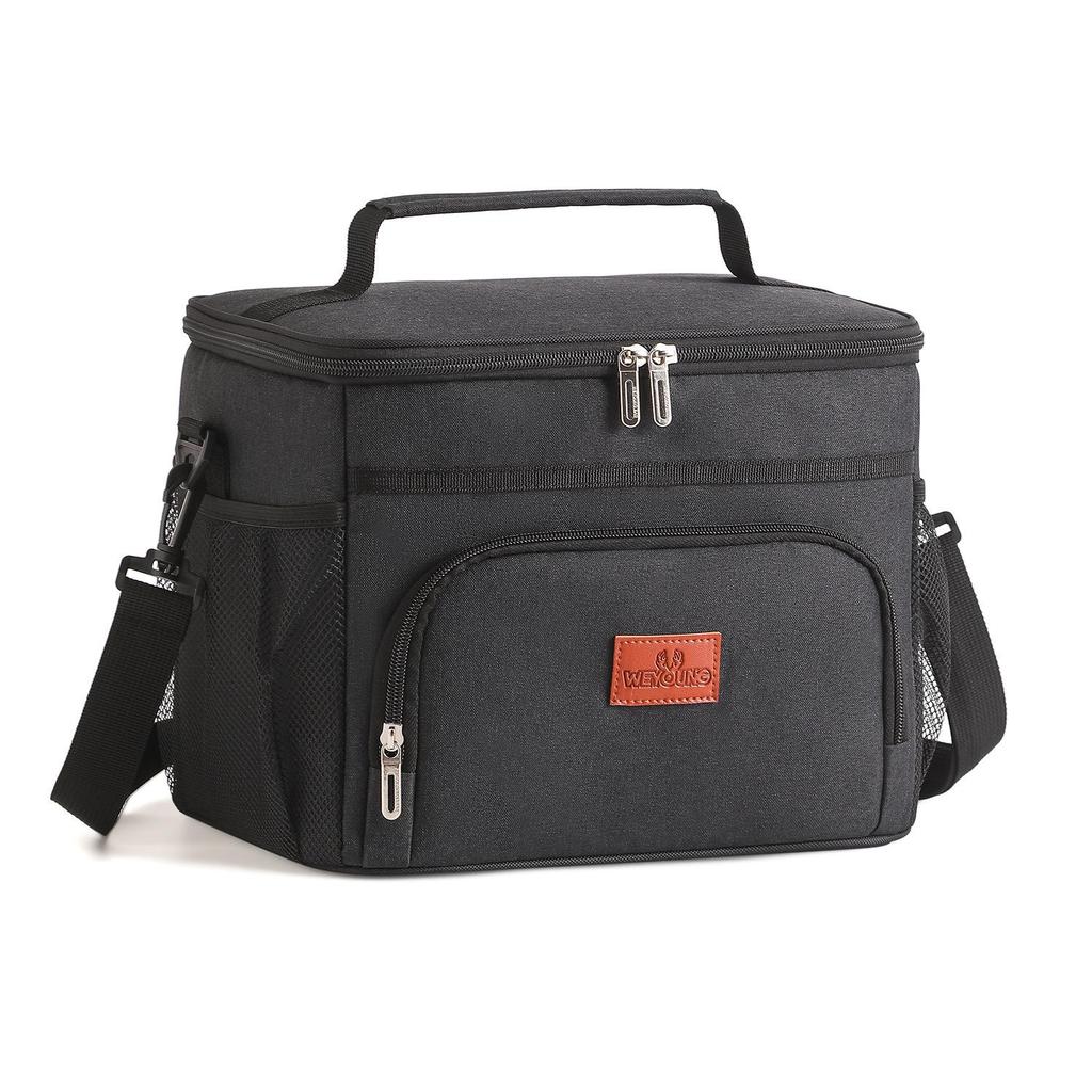 Doppellagige isolierte Lunchtasche: Verdickte, Frischhaltende Bento-Tasche für Picknicks im Freien