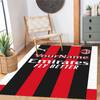 Ac Milan Customizable Name Area Rug Design for Kitchen Outdoor Foyer Balcony Antislip Carpet Anime Office Decor
