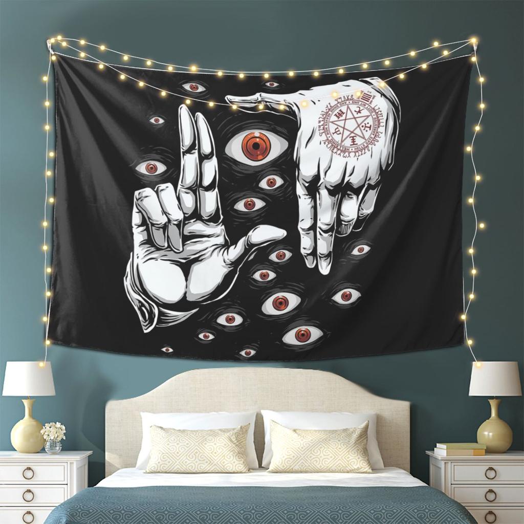 Alucard Hellsing Manga Wandteppich Ästhetische Heimdekoration Wandteppiche für Wohnzimmer Schlafzimmer