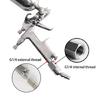 Copper Steel Universal Joint Adapter Fitting Quick Connection For Air Compressor 360 Degree Freedom Efficient Sprayed Guns
