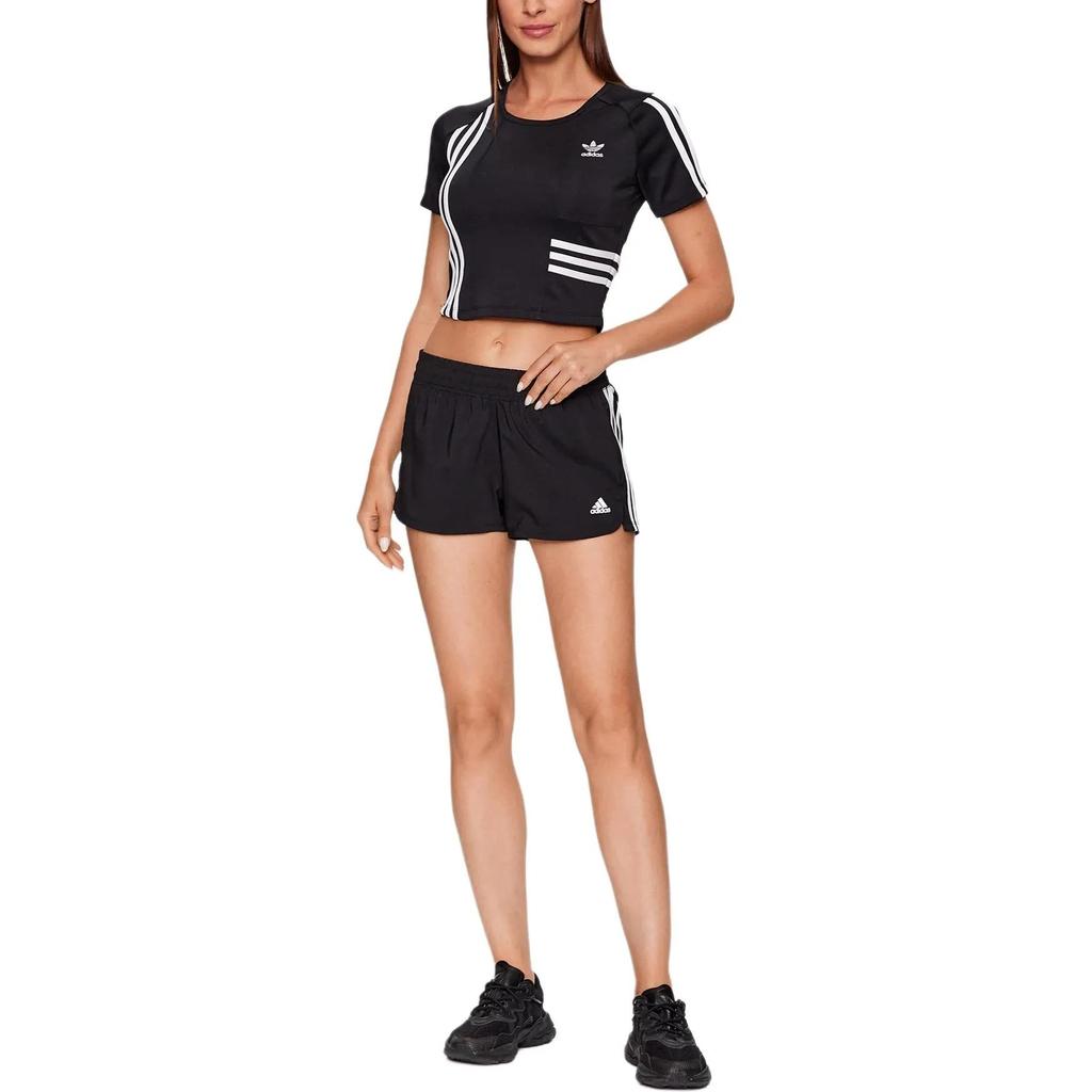 adidas originals CAMPUS 00s Logo Embroidered Cropped Top (Unisex) Crop Tops IC2379