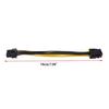 PCI Express PCI-E 6-Pin Female To 8-Pin Male Video Card Power Adapter Cable 18cm
