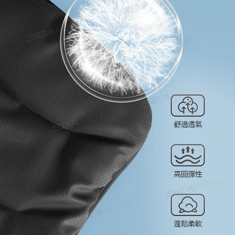 SEAMETAL Leatherette Car Seat Cushion Seat Cover Front/Backrest Breathable Seat Protector Mat Pad for Car Interior Accessories