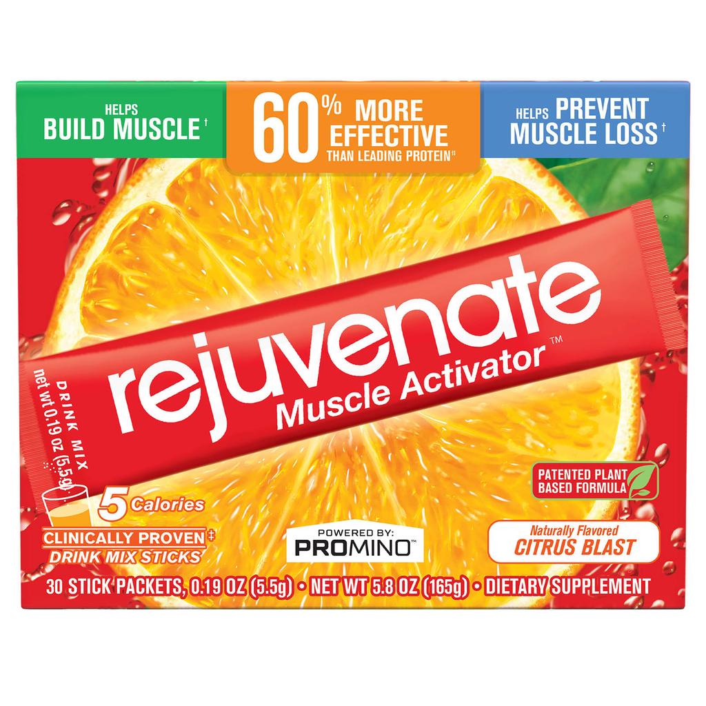 Rejuvenate Rejuvenate Muscle Activator™, Drikkemiks, Citrus Blast, 30 stk, 30 porsjonspakker, 5,5 g (0,19 oz) Hver