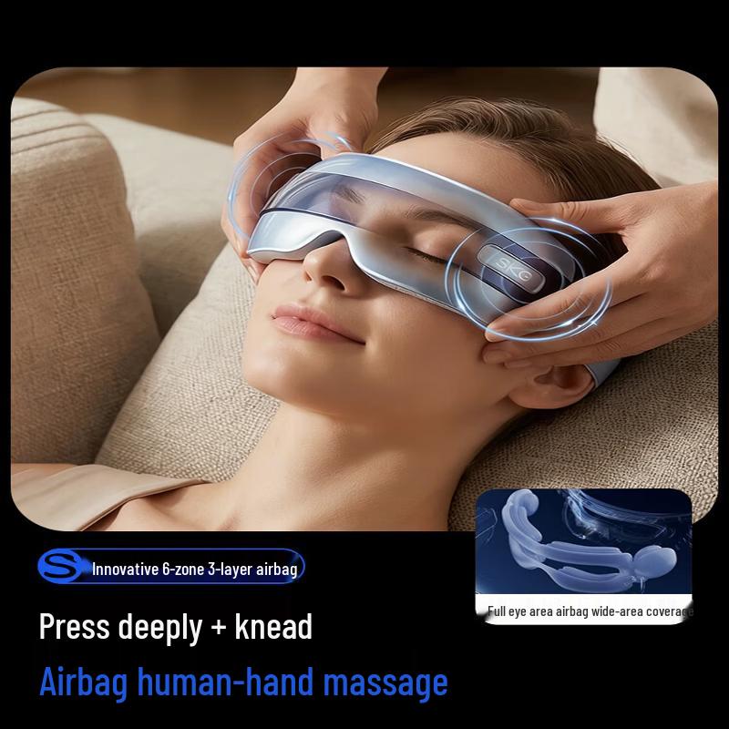 SKGU5 Eye Massager with Steam Heat and Air Pressure CN plug (adapter included)