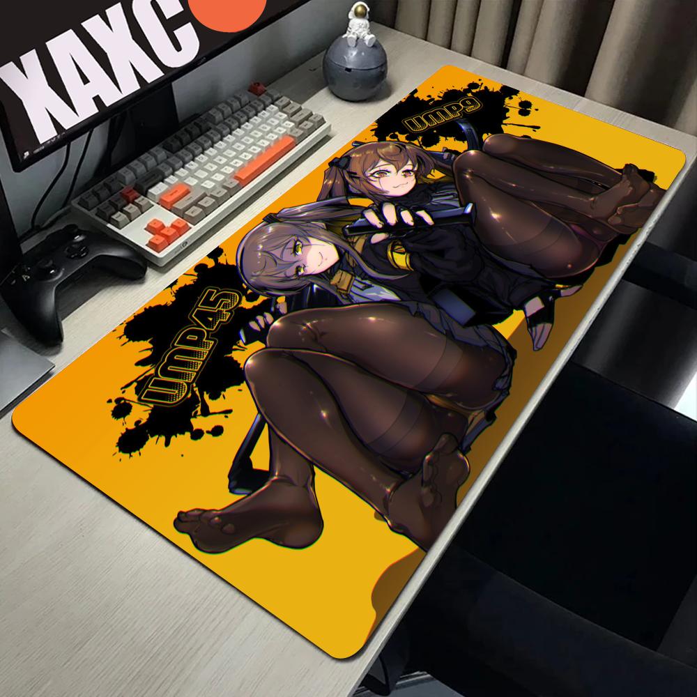 Ump GGirls Frontline Mousepad Large Gaming Mouse Pad LockEdge Thickened Computer Keyboard Table Desk Mat