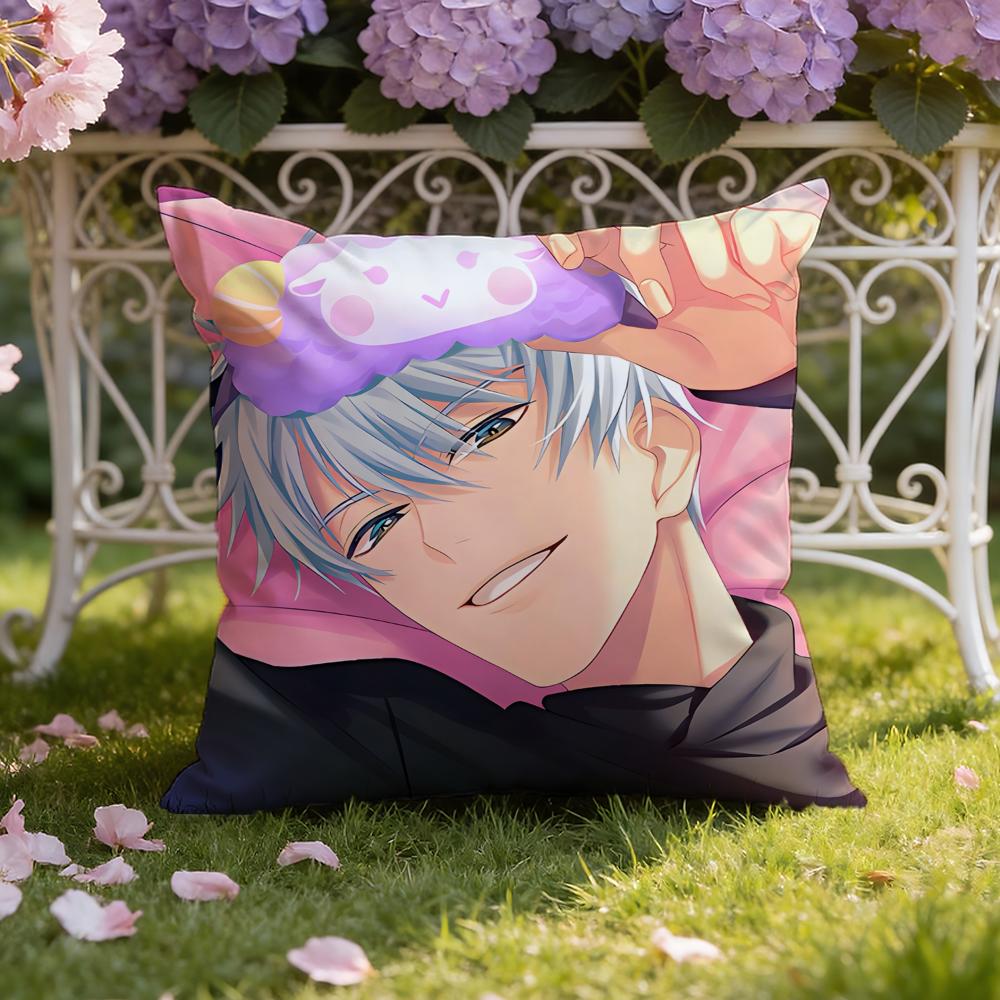 Anime Hra O-obey me Povlak na polštář Domov & Auto Dvouscénový povlak na polštář: Oboustranné pro prémiové pohodlí
