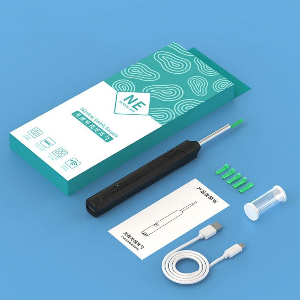 HD Camera Visual Ear Cleaner Wireless WiFi Wireless Otoscope Ear Cleaning Tools  Ear Cleaning