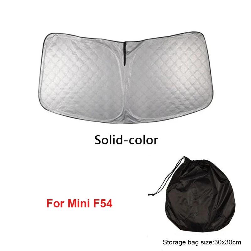 Car Front Window UV Sunshade Cover For MINI F65 F66 R56 R55 R57 R60 R61 F54 F55 F56 F60 J01 J05 U25 Auto Protection Accessories