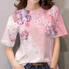 Women's Sport T-Shirt - Printed Casual Street Wear