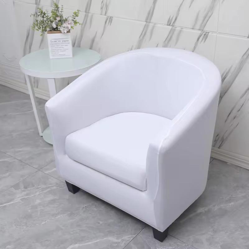 Armchairs Chair Covers Stretch Single Sofa Slipcover Sofa Couch Cover for Bar Counter with Seat Covers Funda De Sofá Individual