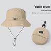 Waterproof Foldable Bucket Hat: Quick-Drying Summer Climbing Sun Hat for Men and Women.