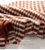 Women's 100% Pure Cashmere Plaid Scarf - Warm, Versatile, Fashionable for Autumn/Winter