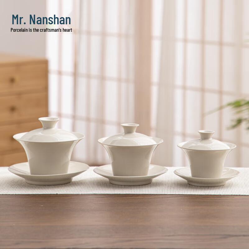 Nanshan Mr. Kung Fu Tea Ceremony Ceramic Gaiwan