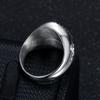 Anello da Uomo Color Oro Zirconia Cubica Nostra Signora di Guadalupe Vergine Maria Anello Religioso