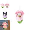 Adorable Kuromi My Melody Plush Keyring Pendant Xmas Gift