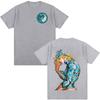 Anime JoJo Bizarre Adventure STEEL BALL RUN Diego Brando T Shirts Unisexs Women Clothing Harajuku Casual Short Sleeves Tshirts