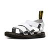 Dr. Martens Magic Tape Cross Strap Beach Sandals Women Sandals White 23453100