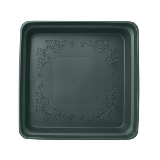 Plant Saucer Square High Density Plastic Drip Tray Indoor Outdoor Garden