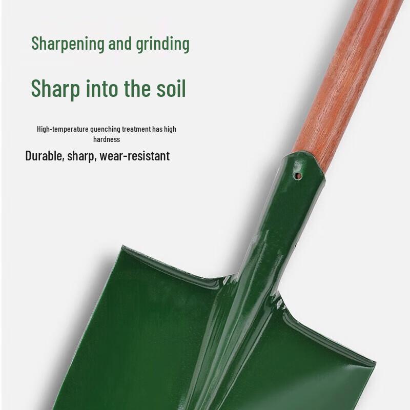 Hua Teng 1.2m Steel Pointed Shovel