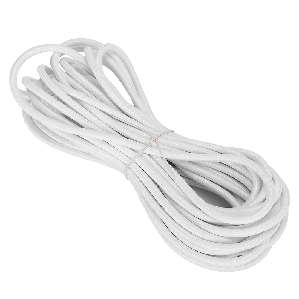 6mm 10m / 32.8ft Polypropylene Fiber Round Elastic Rope Cord Sewing Accessories for Clothing