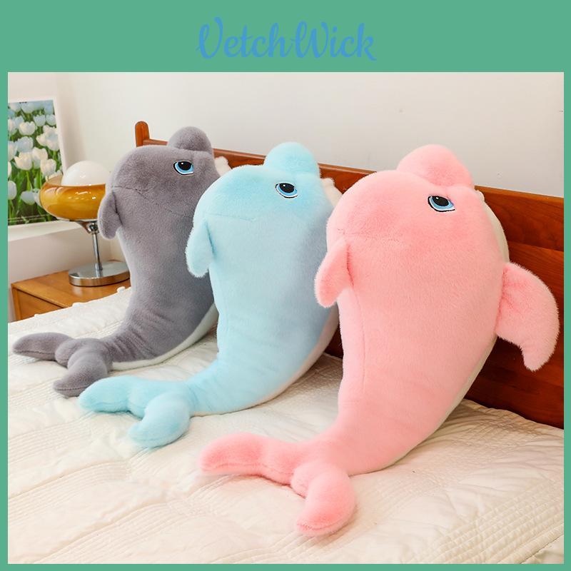 Oceanthemed Dolphin Stuffed Animal With Soft Plush Fabric For Gift And Play