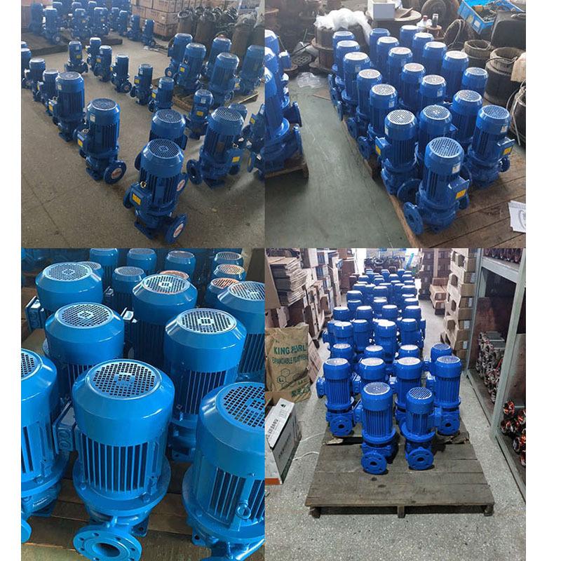 Centrifugal Horizontal ISW Three-Phase Hot Water Booster Pump
