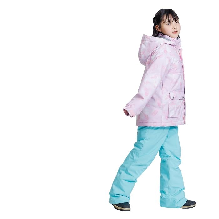 [Onyon] Ski Wear RES66001 Kids Snowsuit PNK X MNT 150
