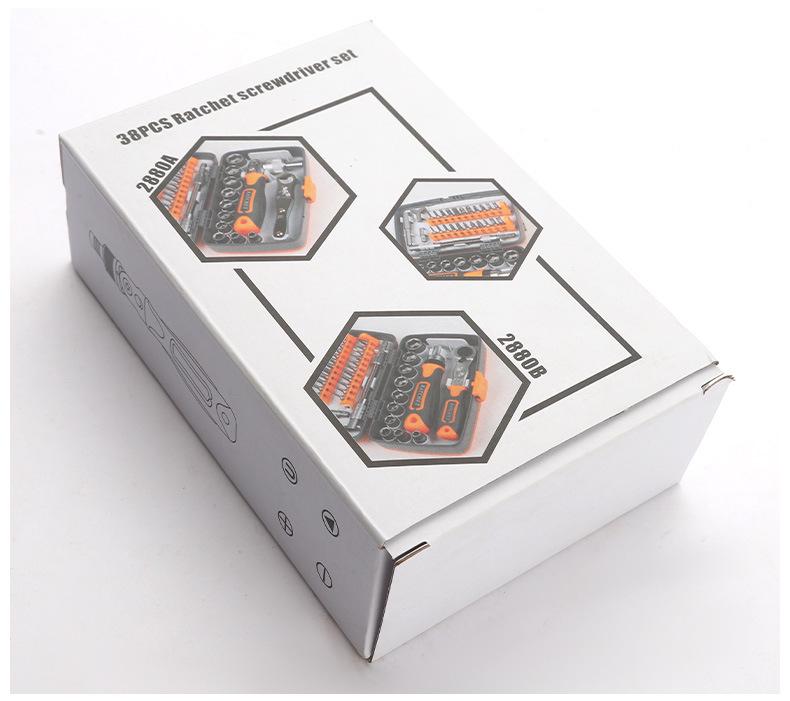 Mini Ratchet Screwdriver & Socket Set for Household Repairs