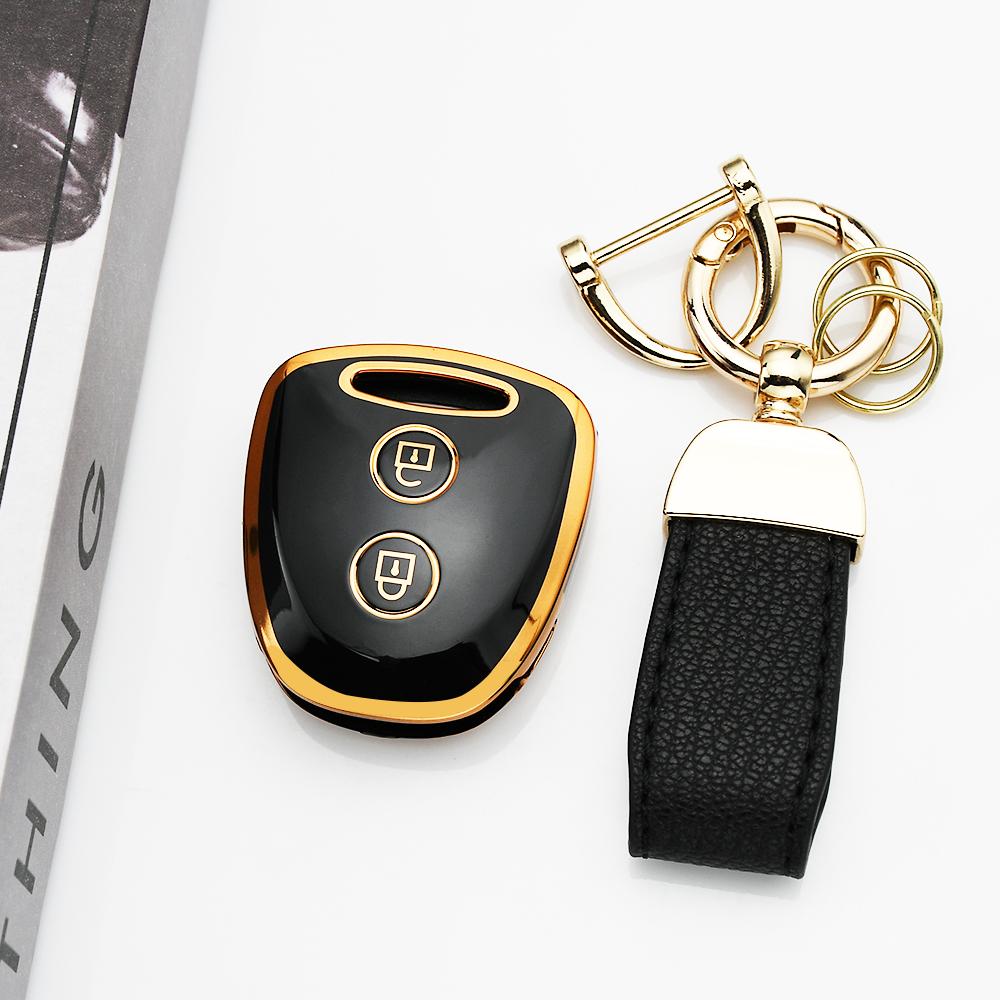 For TOYOTA Avanza Daihatsu Xenia Grand WIGO PERODUA Alza Myvi Axia Perodua Auto Shell Fob 2Buttons Car Remote Key Cover Cap Case
