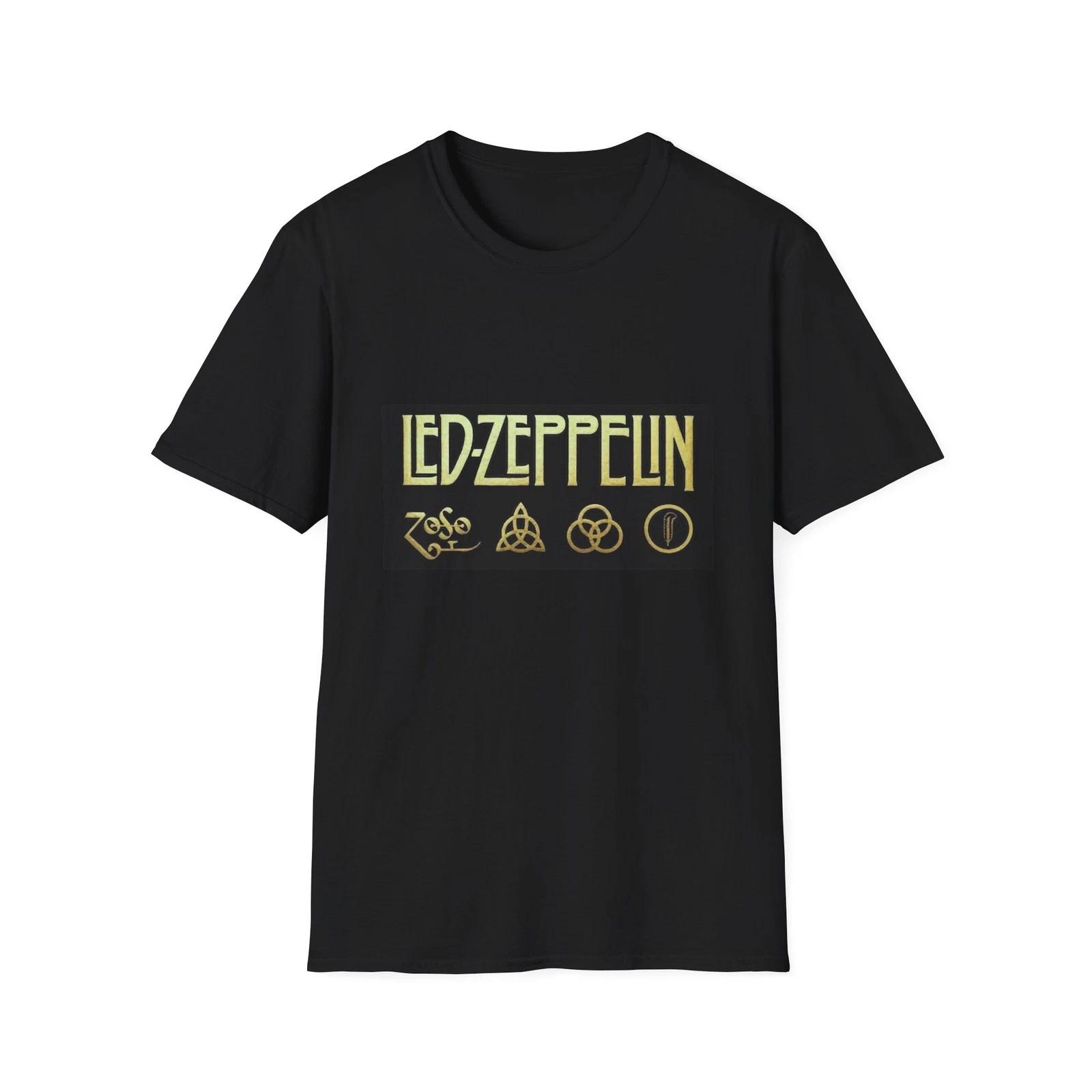Led Zeppelin Graphic T-Shirt | Rock Band Tee S