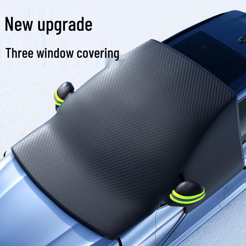 

10-магнитный чехол от снега на лобовое стекло из ткани Оксфорд: Антифриз, Антиобледенитель, Теплоизоляция