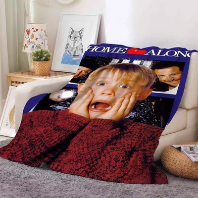 Comedy Movie H-Home A-Alone Blanket For Sofa Office Bed Plane Travel Sleep Read Relax Camping Soft And Warm