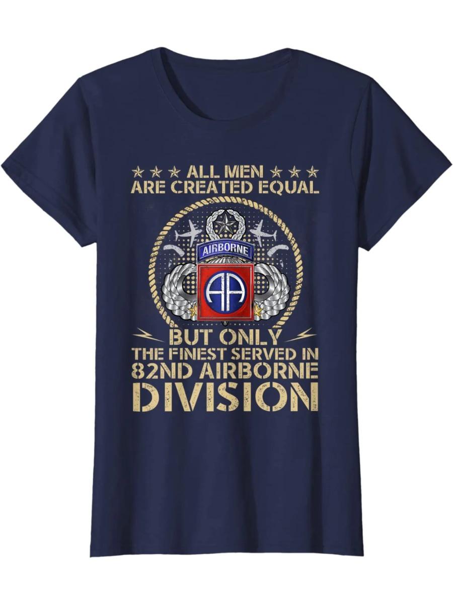 

All Men US Army 82nd AIRBORNE Division Gift TShirt 4XL