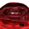 Nike Sport Wärme Kapuzen-Daunenjacke Herren Oberbekleidung Rot 693534-657