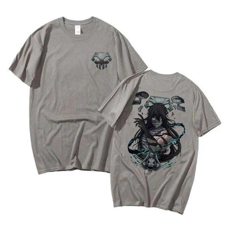 Anime Bleach Kurosaki Ichigo Tričko Unisex Unisexga Harajuku Oversized trička Topy Unisex Bavlněné tričko Unisex Vintage Streetwear